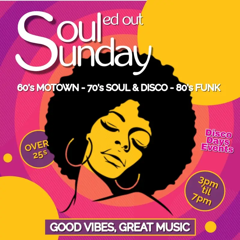 SOULed Out Sunday | Edinburgh | 20th September artwork