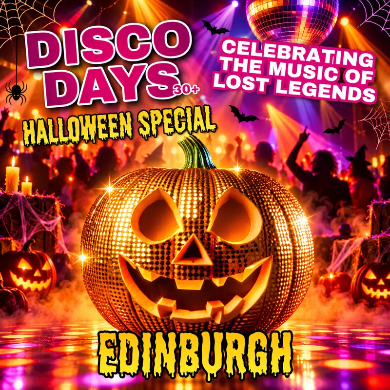 Disco Days | Edinburgh | 31st October π Halloween artwork
